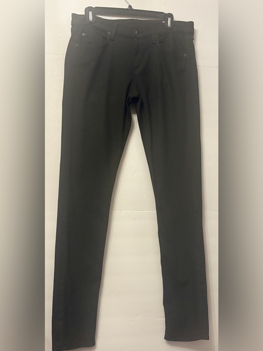RAG&BONE “THE DRE"DK OLIVE GREEN JEANS TAG SIZE 29(MEASURED WAIST 32") RN#108879